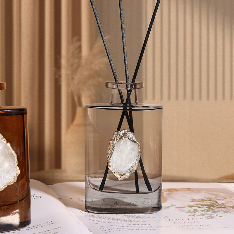 Home Fragrance London - 180ml Home Decor น้ํามันหอมระเหยน้ํามันหอมระเหยพร้อมเส้นใยหวาย Sticks,Reed Diffuser