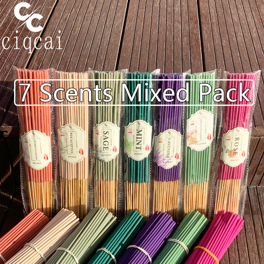 Home Fragrance Aroma Set - 【ชุดธูปหอม 7 กลิ่นขายดีที่สุด】ชุดธูปหอมพรีเมียมขนาด 22 ซม. ประกอบด้วย