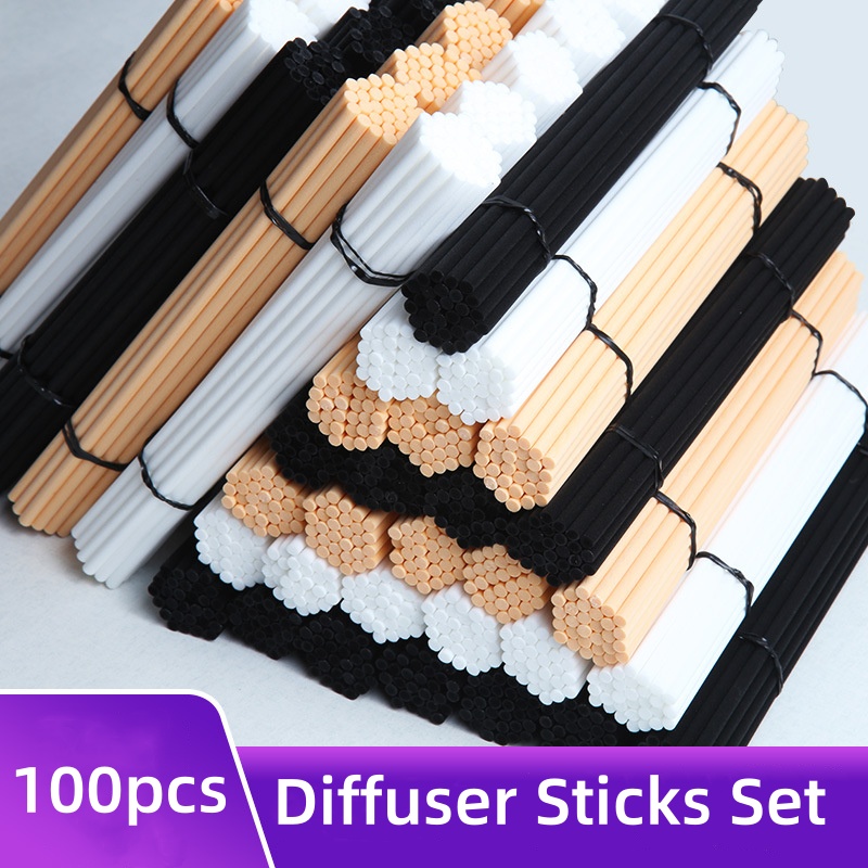 Home Fragrance London - 100 ชิ้น Reed Diffuser Sticks ชุด