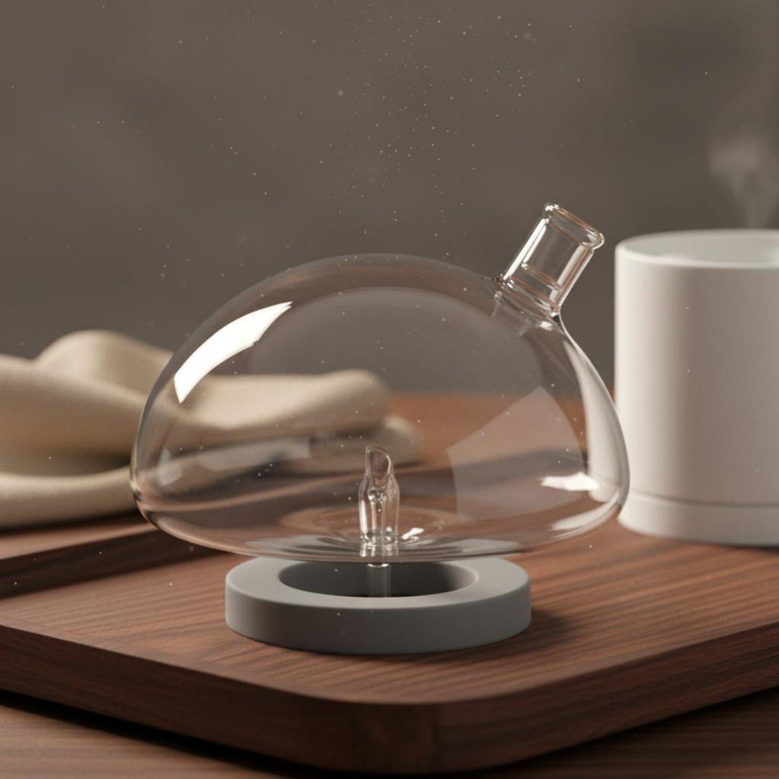 Home Fragrance And Diffuser - ขวดดิฟฟิวเซอร์แบบแก้ว ใช้แทนได้กับเครื่องกระจายกลิ่นแบบไม่ใช้น้ำ สำหรับน้ำหอมปรับอากาศในบ้าน