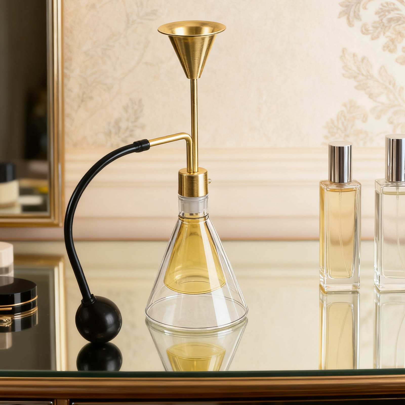 ขวดแก้วสองชั้นสำหรับน้ำมันหอมร - Home Fragrance And Diffuser บทวิจารณ์และราคา
