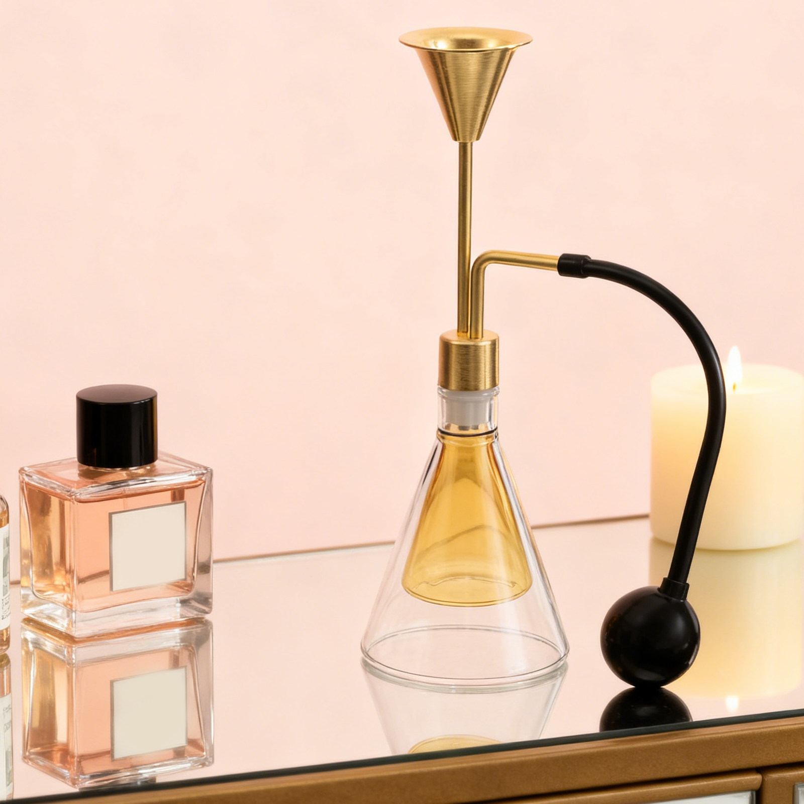 ขวดแก้วสองชั้นสำหรับน้ำมันหอมร - Home Fragrance And Diffuser บทวิจารณ์และราคา