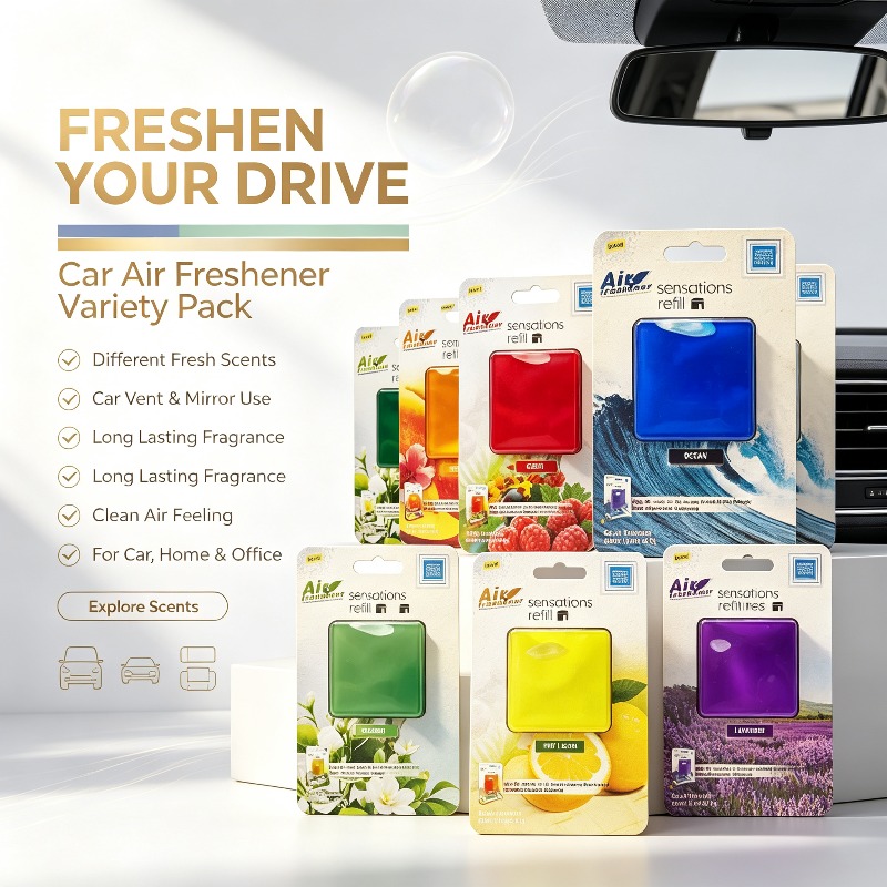 เจลปรับอากาศในรถยนต์แบบเติมได้ - Home Fragrance No 3 บทวิจารณ์และราคา