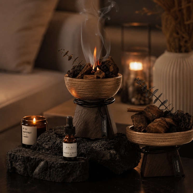 เครื่องกระจายกลิ่นหอมแบบไม่มีเ - Home Fragrance Aroma Set บทวิจารณ์และราคา