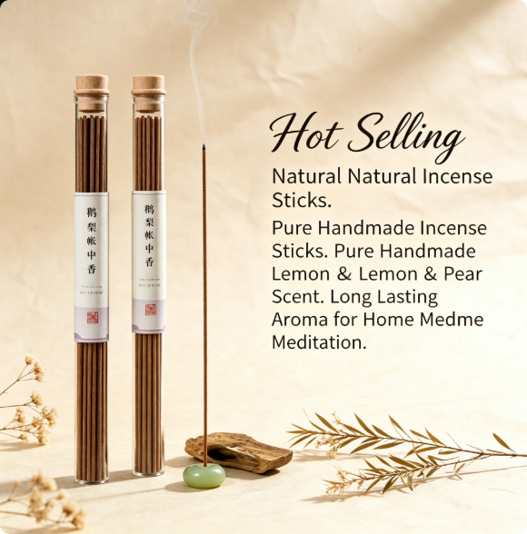 ชุดธูปหอมธรรมชาติขายดี กลิ่นเล - Home Fragrance Aroma Set บทวิจารณ์และราคา