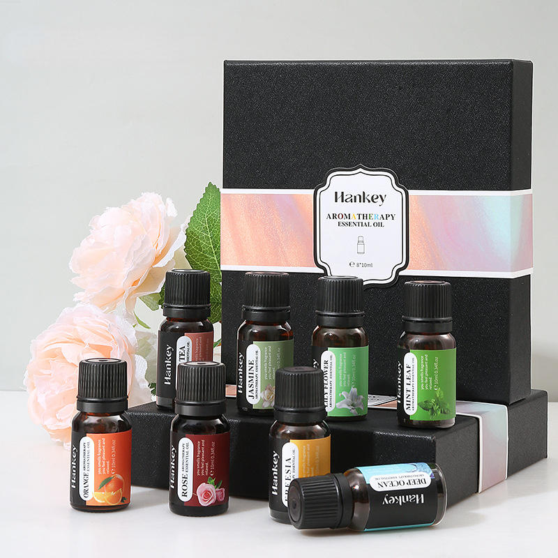 YXY 8*10ML จัสมินสีส้ม Rose น้ - Home Fragrance Aroma Set บทวิจารณ์และราคา